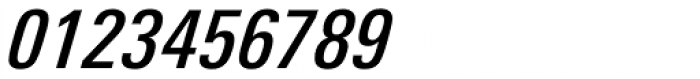 Linotype Univers Com 521 Condensed Medium Italic Font OTHER CHARS