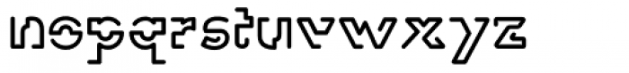 Linotype Vision Font LOWERCASE