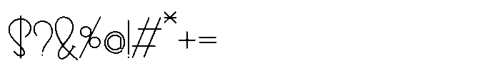 Linova Font OTHER CHARS