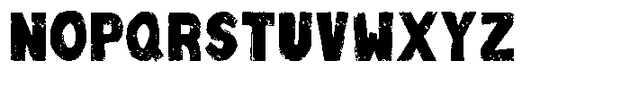 Lintrow Stamp Font UPPERCASE