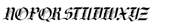 Lionkin Italic Font UPPERCASE
