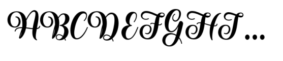 Liontine Script Regular Font UPPERCASE