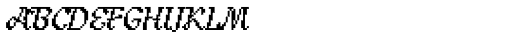 Liony Bold Italic Font UPPERCASE