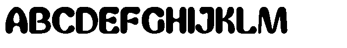 Liqua Regular Font UPPERCASE
