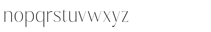 Lisandra Regular Font LOWERCASE