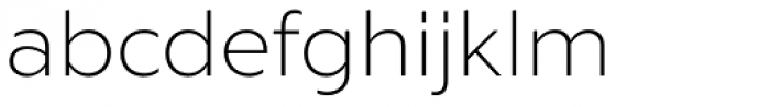 Liszt FY Light Font LOWERCASE