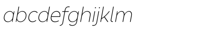 Lite On Thin Italic FONT
