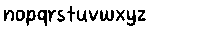 Litebya Font LOWERCASE