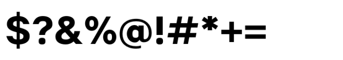 Literal Bold Font OTHER CHARS