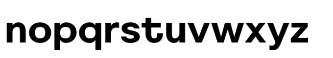 Literal Bold Font LOWERCASE