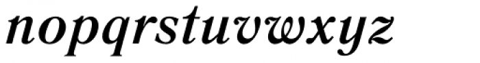 Literaturnaya Bold Italic Font LOWERCASE