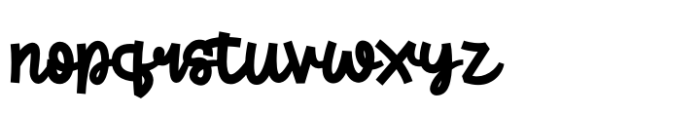 Lithunoa Regular Font LOWERCASE