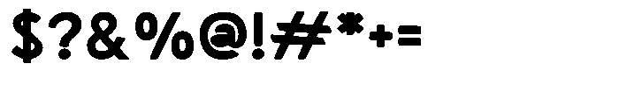 Little Crumble Font OTHER CHARS