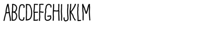 Little Ditty Regular Font UPPERCASE