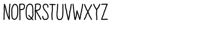 Little Ditty Regular Font UPPERCASE