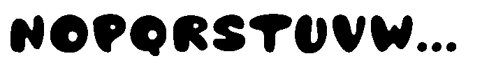 Little Farm Truck Font UPPERCASE