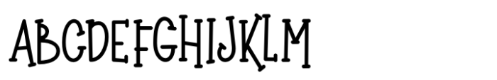 Little Knight Regular Font UPPERCASE