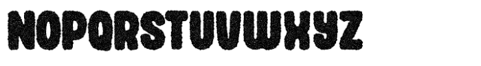 Little Moon Cookie Rough Font UPPERCASE