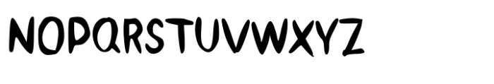 Little Poeny Font UPPERCASE