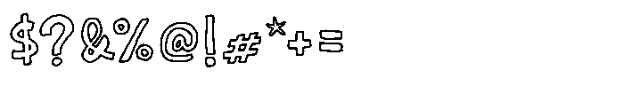 Little Suika Suika-Line Font OTHER CHARS