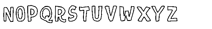 Little Suika Suika-Line Font UPPERCASE