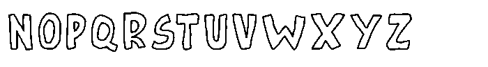 Little Suika Suika-Line Font LOWERCASE
