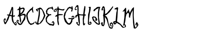 Little Witch Font UPPERCASE