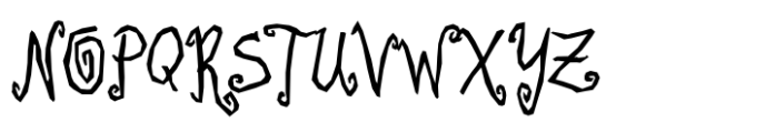 Little Witch Font UPPERCASE