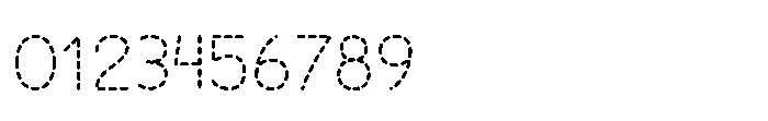 Little Writer Dashed Font OTHER CHARS