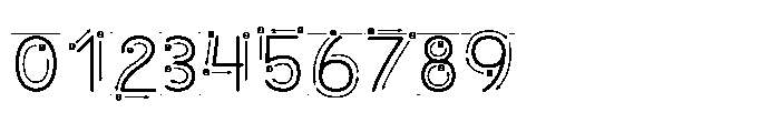 Little Writer Instructions+Line Font OTHER CHARS