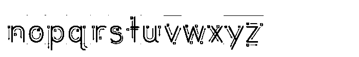 Little Writer Instructions+Line Font LOWERCASE