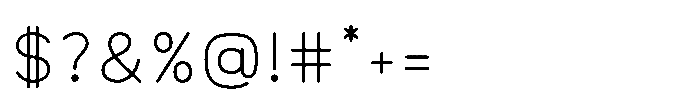 Little Writer Solid Font OTHER CHARS