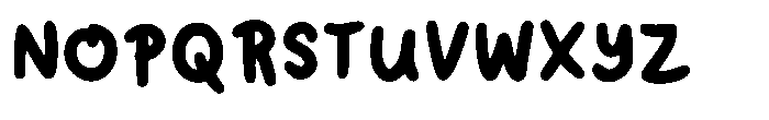 Little You Font UPPERCASE