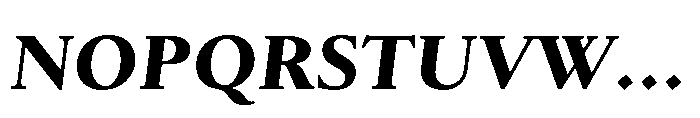 Littleworth Now Black Italic Font UPPERCASE