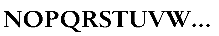Littleworth Now Bold Font UPPERCASE