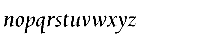 Littleworth Now Italic Font LOWERCASE