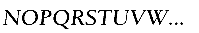 Littleworth Now Variable Italic Font UPPERCASE