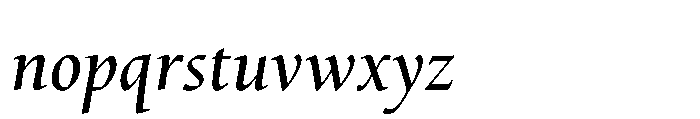 Littleworth Now Variable Italic Font LOWERCASE