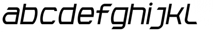 Litto Semiexpanded Italic Font LOWERCASE