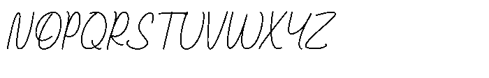 Living my story Font UPPERCASE