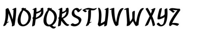 Liymadz Regular Font UPPERCASE
