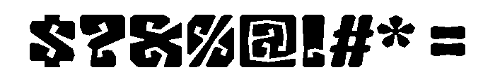 LibidoRagged CondensedSmall Instance Font OTHER CHARS