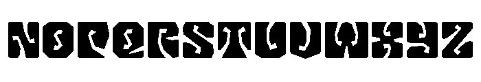 LibidoRagged CondensedSmall Instance Font LOWERCASE