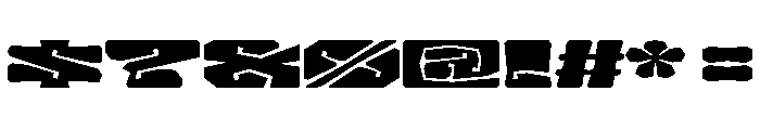 LibidoRagged ExpandedLarge Instance Font OTHER CHARS