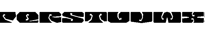 LibidoRagged ExpandedMedium Instance Font LOWERCASE