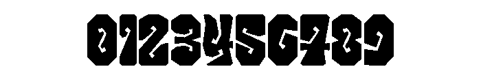 LibidoRagged ExtraCondensedHuge Instance Font OTHER CHARS