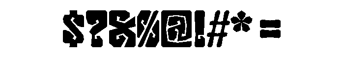 LibidoRagged ExtraCondensedHuge Instance Font OTHER CHARS