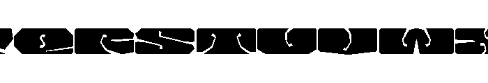 LibidoRagged ExtraExpandedHuge Instance Font LOWERCASE