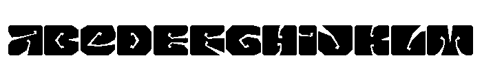 LibidoRagged SemiCondensedHuge Instance FONT