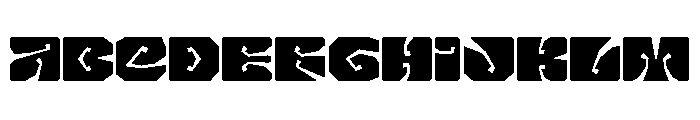 LibidoRagged SemiCondensedLarge Instance FONT
